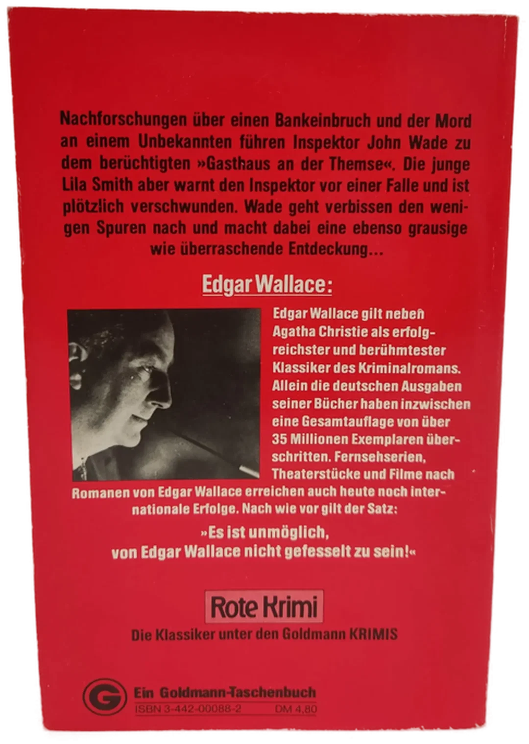 Edgar Wallace "Das Gasthaus an der Themse" – Bild 2