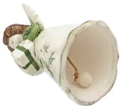 Weihnachtsglocke Engel gemustert - Bild 5