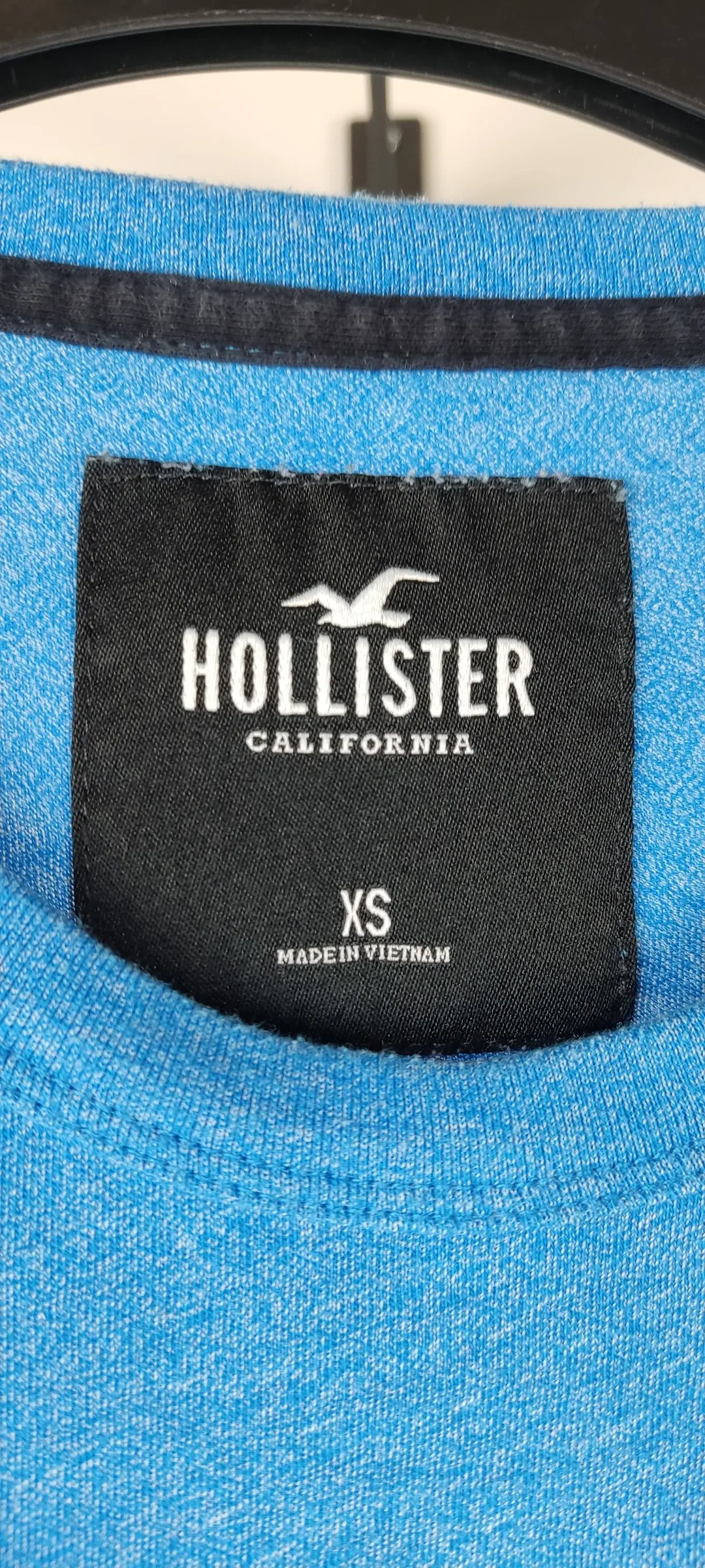 Hollister Herren T-Shirt XS Türkisblau – Bild 3