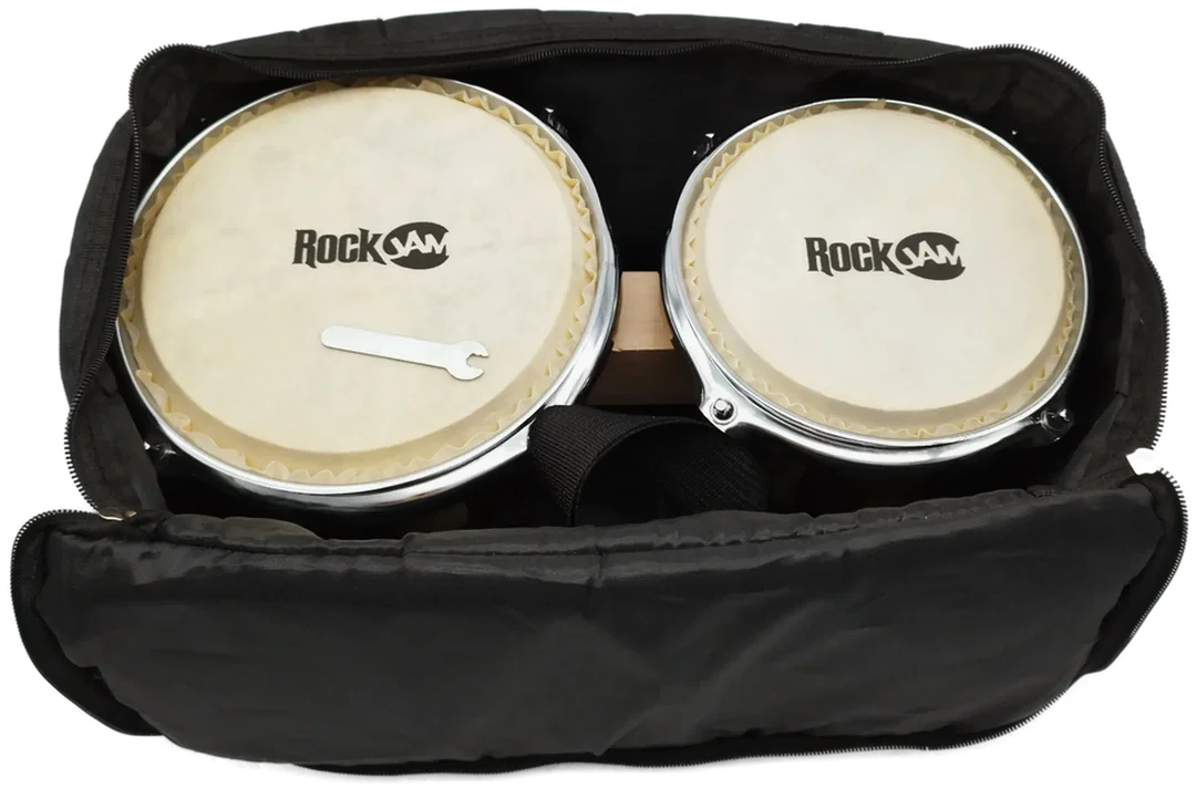 Holzbongos Sonstige mit Tasche | Für Jam-Sessions - Bild 4