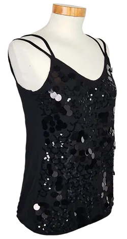 AMISU Damen Top, schwarz - Gr. M  - Bild 2