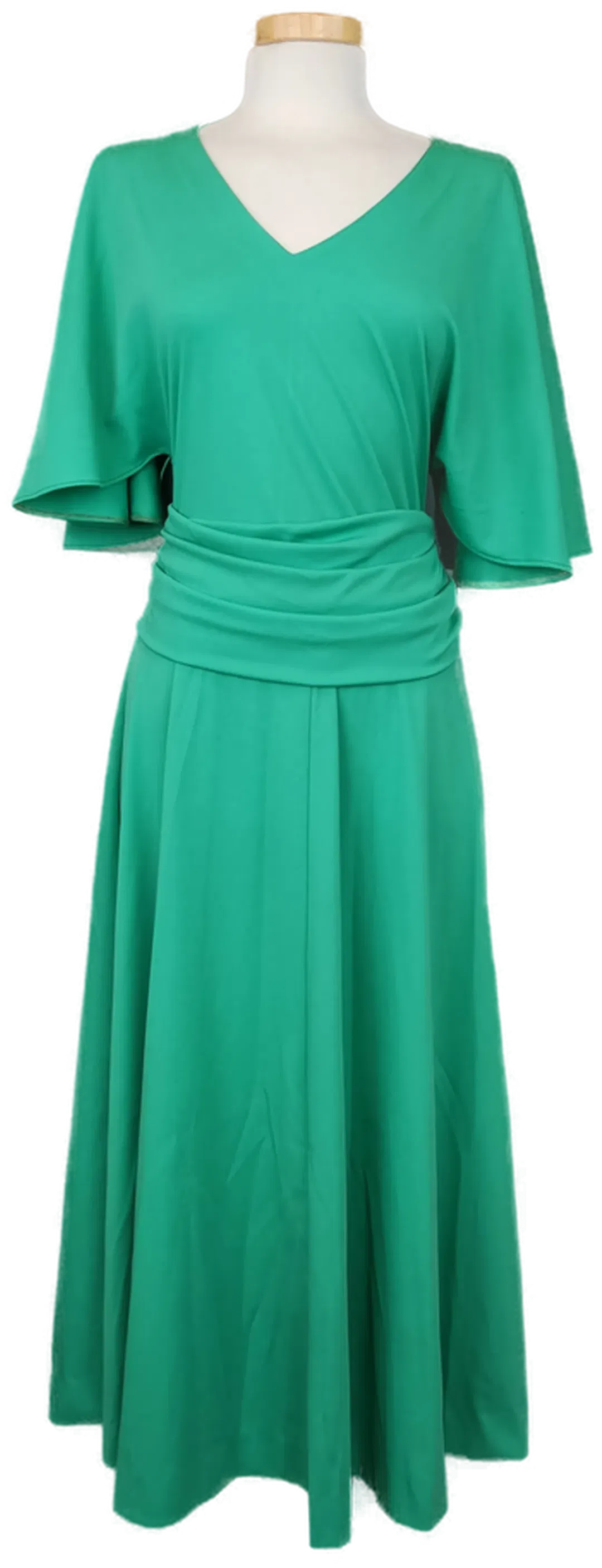 Vintage Midikleid grün - M/38 - Bild 1