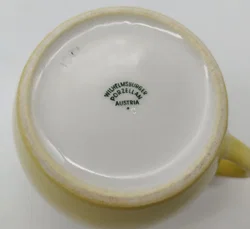 Krug, Wilhelmsburger Porzellan, 1L, gelb  – Vorschau 2