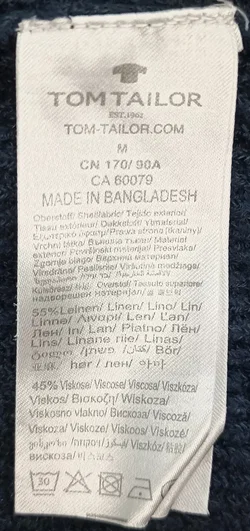 Tom Tailor Damen Strickjacke blau Gr. M – Vorschau 4