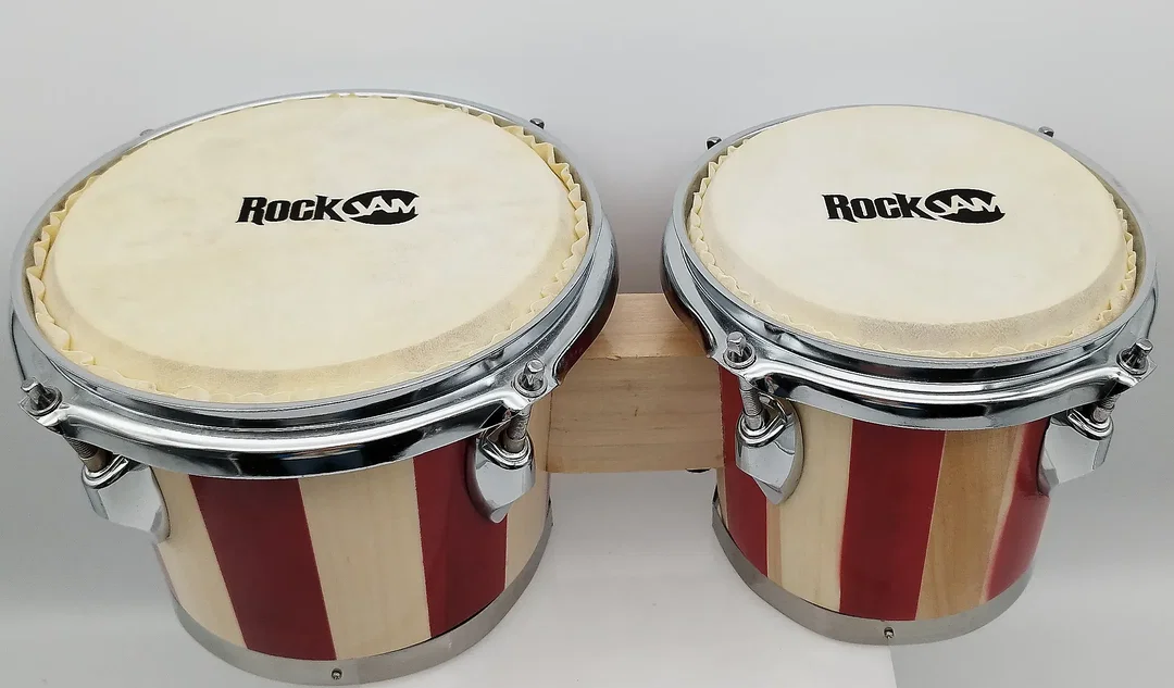 Holzbongos Sonstige mit Tasche | Für Jam-Sessions – Bild 2