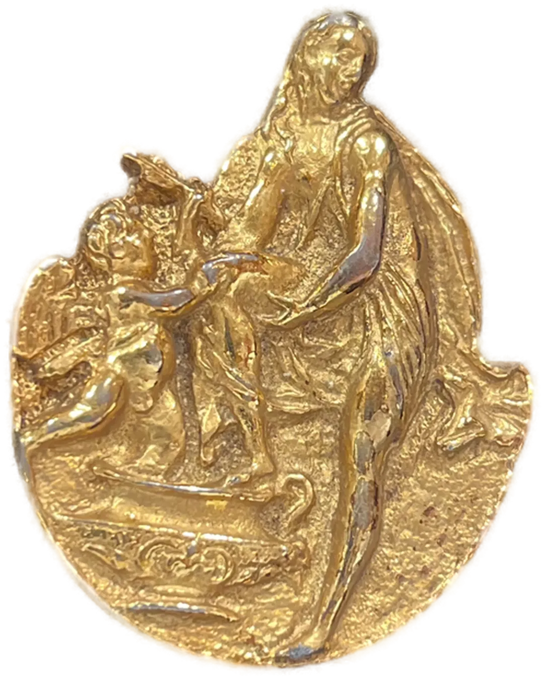 Brosche mit christlichem Motiv Modeschmuck - Bild 1