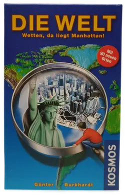 Die Welt-wetten da liegt Manhattan!, Kosmos – Städte & Länder | Spiel Für Reiselustige - Bild 1
