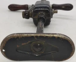 Vintage Handbohrmaschine aus Metall schwarz – Vorschau 8