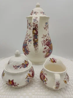Royal Tudor 'Fruits & Flowers Kaffee- und Teeservice Keramik | Englischer Schatz - Bild 6