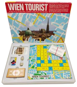 WIEN TOURIST - Vintage Gesellschaftsspiel - Piatnik  - Bild 1