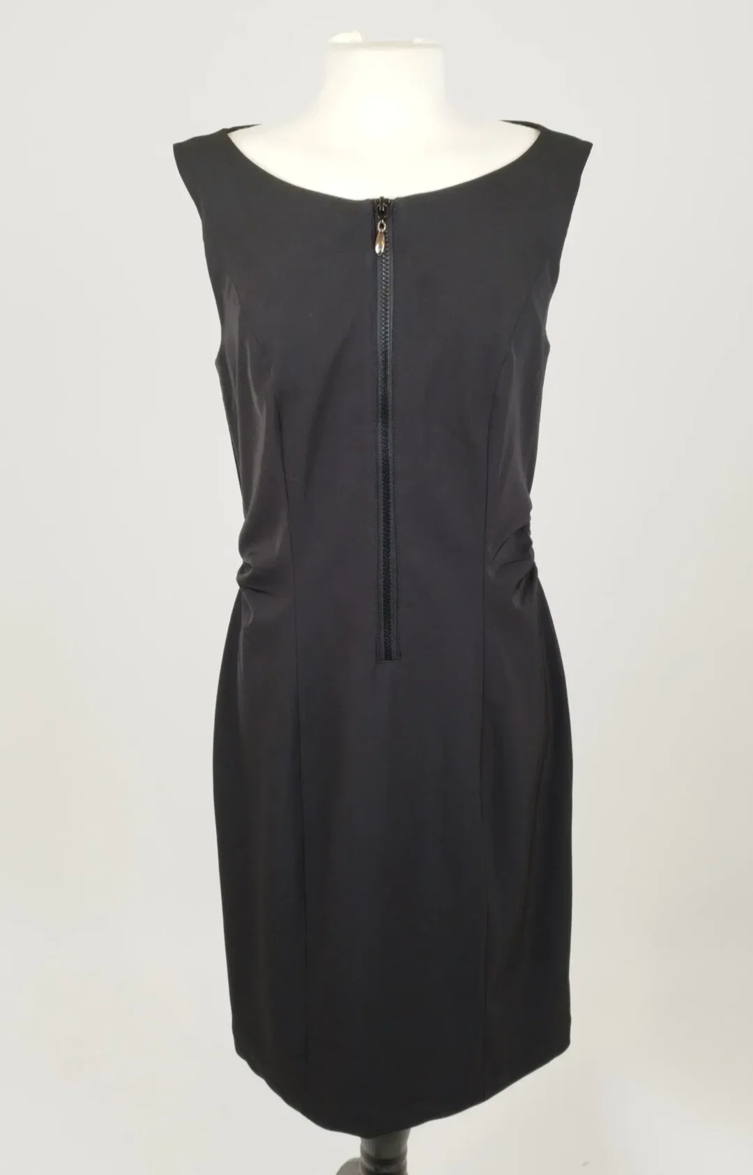 SET Schwarzes Midikleid - Gr. 38 / 90% Polyester, 10% Elasthan - Bild 4