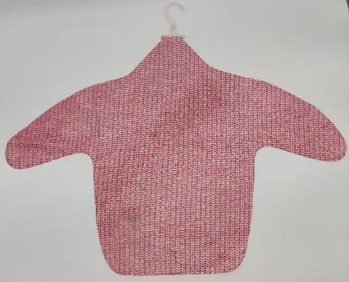  Aufblasbarer Oberteilaufhänger, rot/weiß gemustert - Bild 1