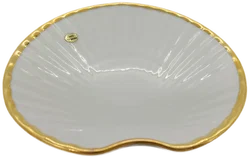 Bavarian Porcelain GENUINE Seifen Schale aus Porzellan mit Goldrand - Bild 2