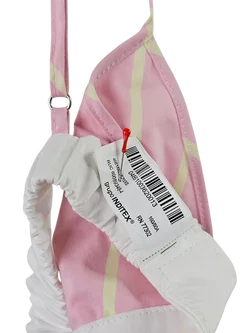 ZARA Damen Triangel-Top, rosa - Gr. XS / 34 - Bild 4