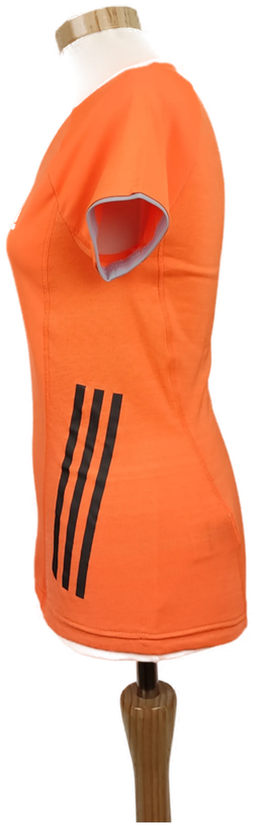 Adidas Damen T-Shirt orange Gr. XS (30/32) – Bild 2
