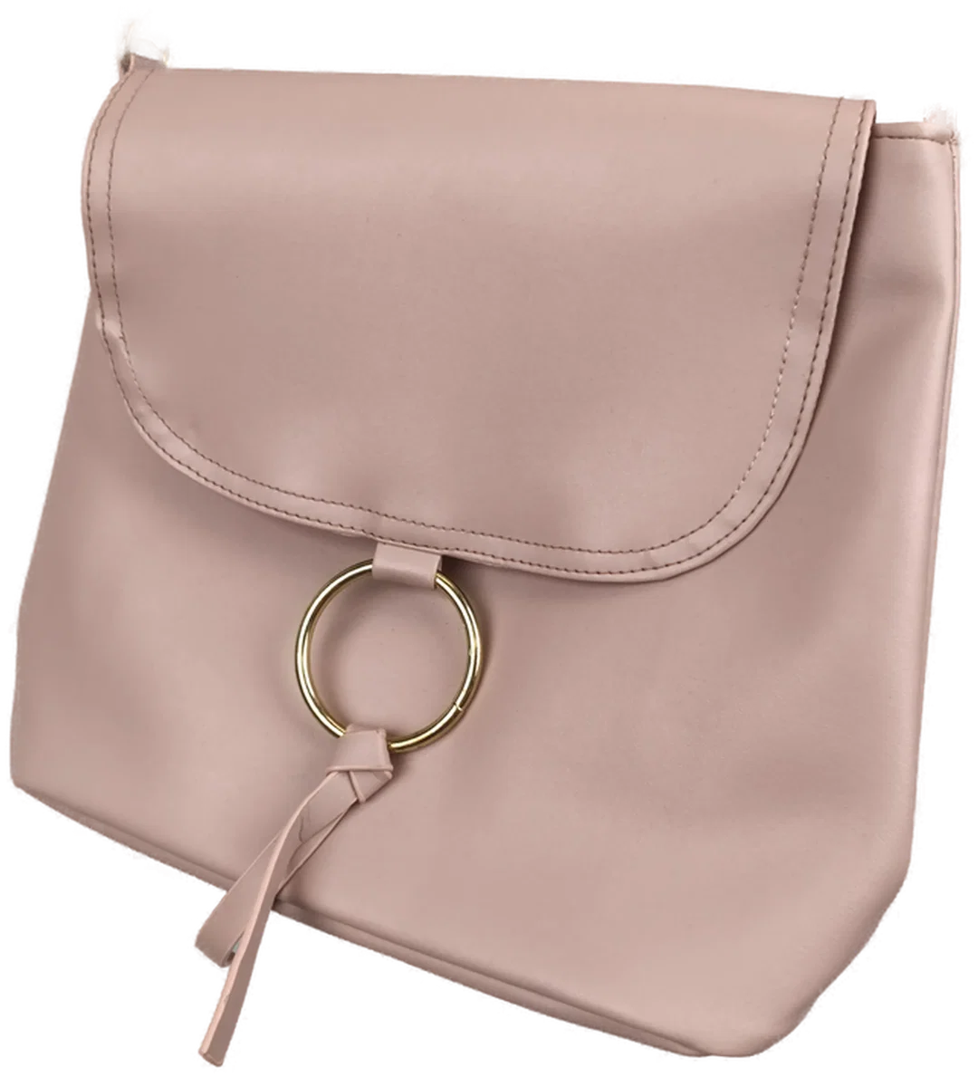 Handtasche Damen altrosa – Bild 2