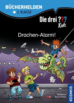 Die drei ??? Kids, Bücherhelden 2. Klasse, Drachen-Alarm! - Ulf Blanck,Boris Pfeiffer