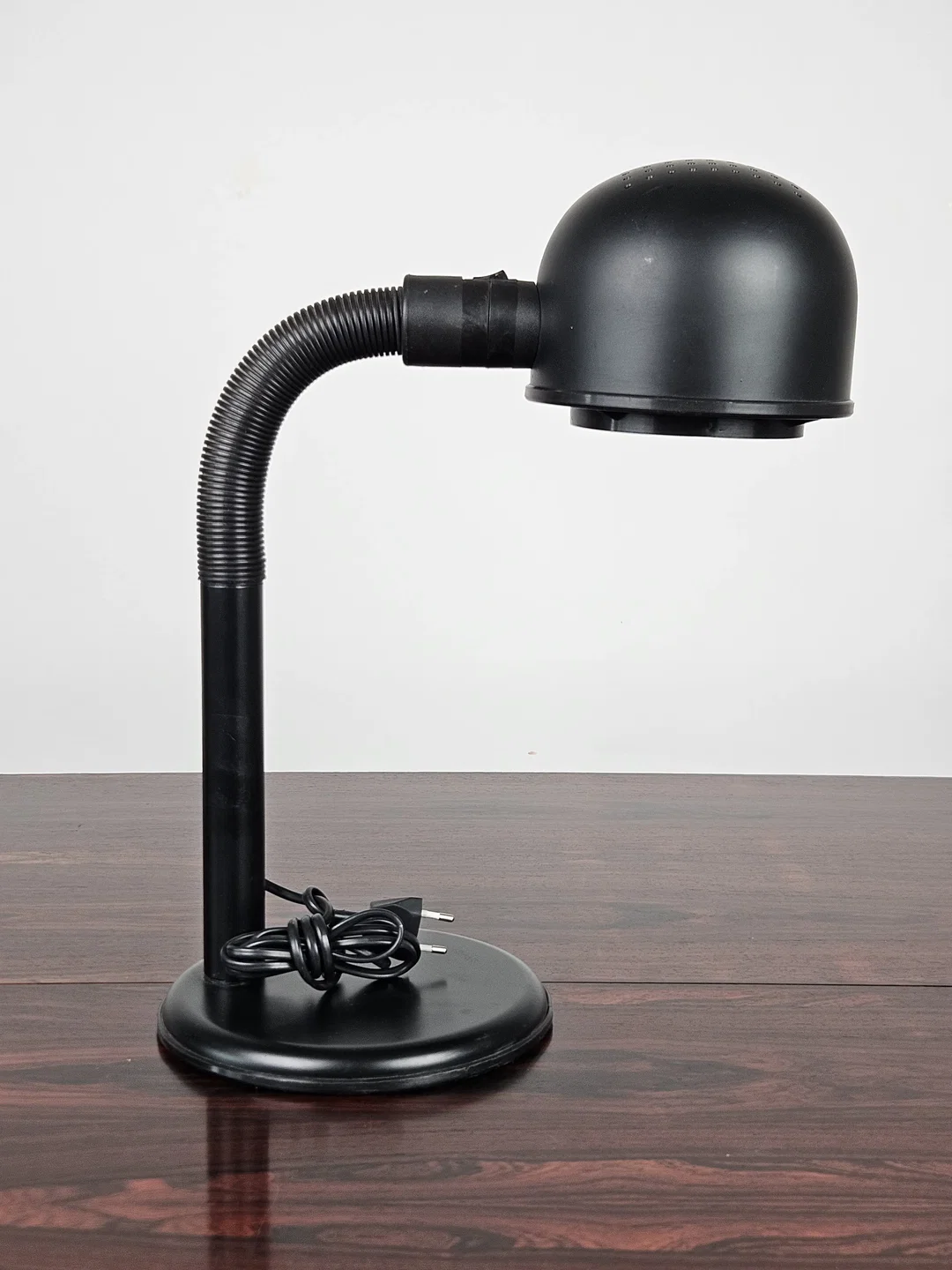 Vintage Tischlampe, schwarz - Höhe ca. 42 cm  - Bild 1