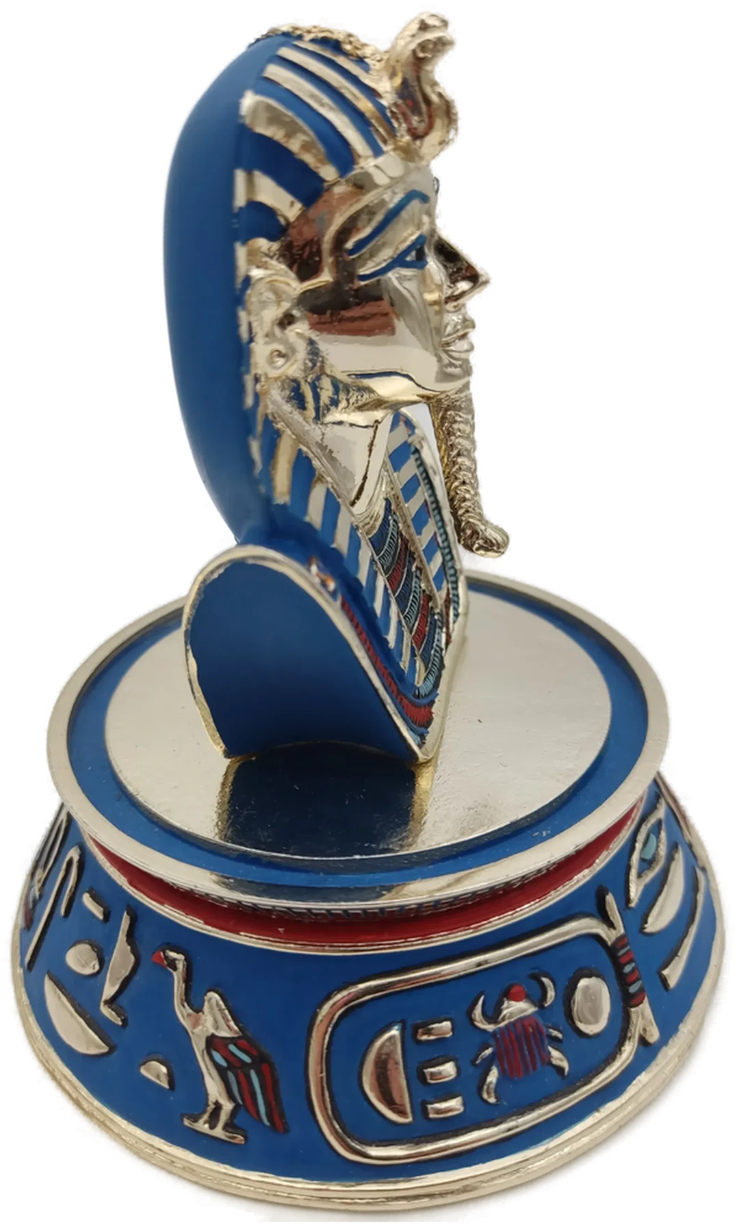 Tutanchamun Porzellan Totenmaske & Zertifikat von Franklin Mint | Ägyptischer Schatz – Bild 3