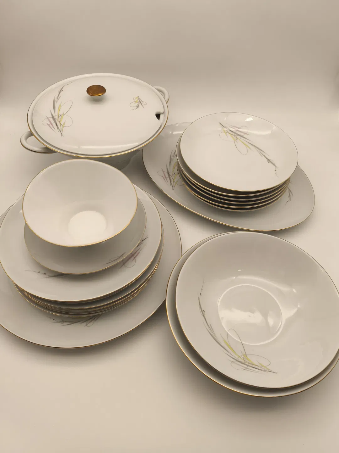 Speiseservice komplett , Eschenbach, 50er Jahre, Midcentury, Vintage, selten - Bild 1