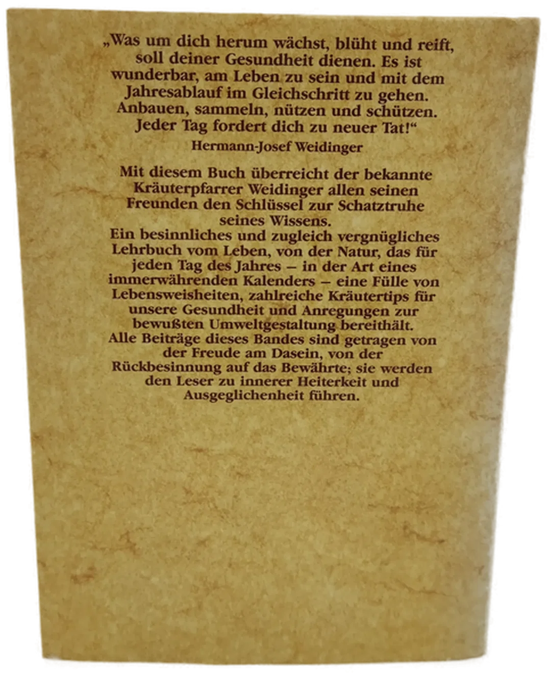 Josef Weidinger "Mit dem Kräuterpfarrer durchs ganze Jahr" (1988) – Bild 2