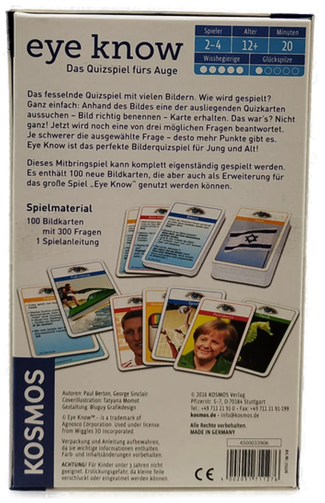 Eye to know, Das Quizspiel fürs Auge, Kosmos – Bild 2