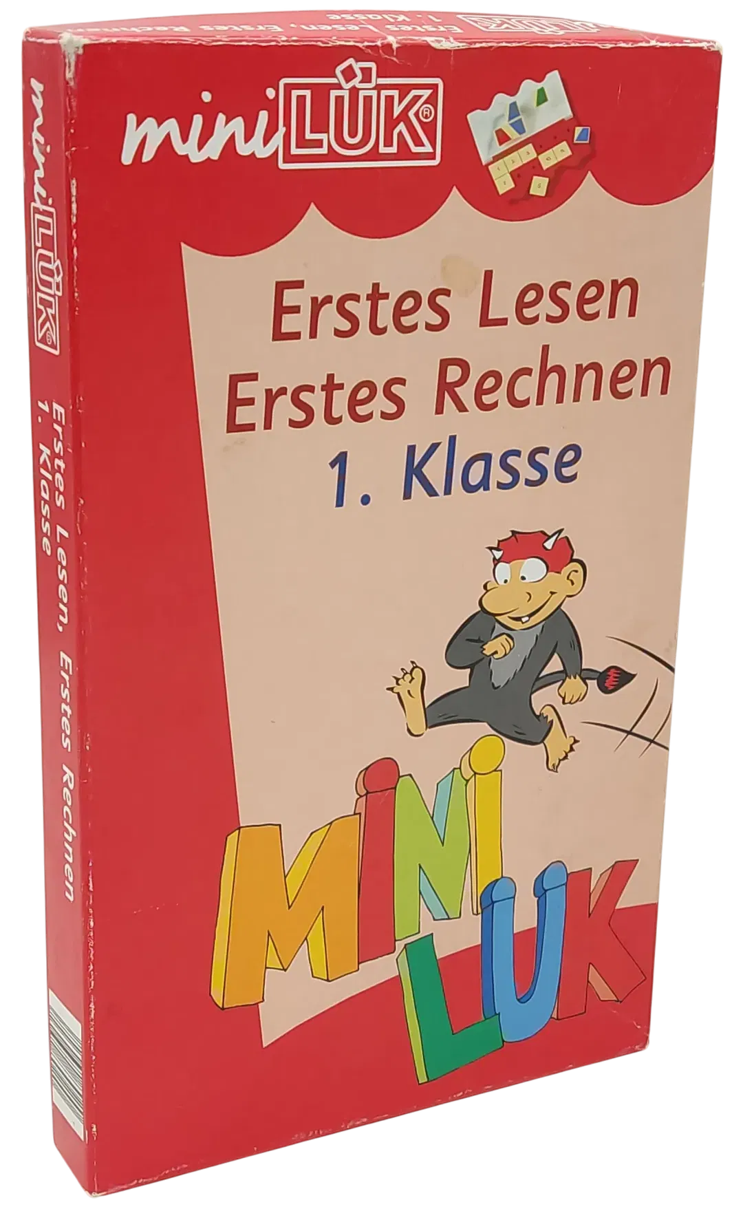 MINI LÜK - Erstes Lesen, Erstes Rechnen 1. Klasse + 2 x LÜK Hefte - westermann lernspiel  - Bild 1