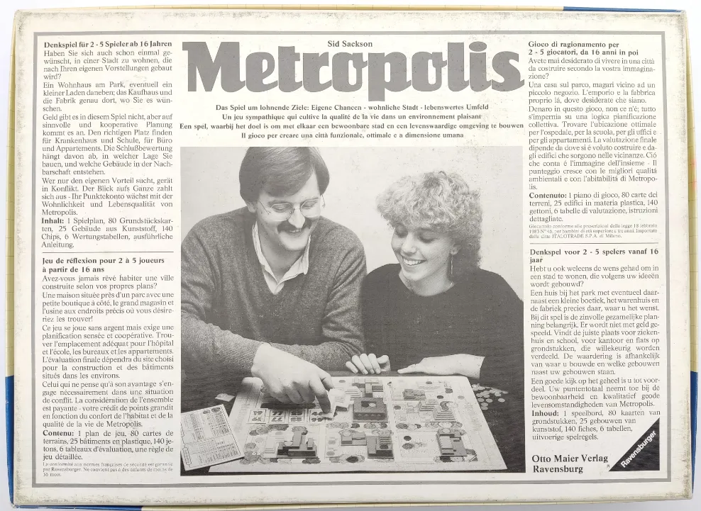 Metropolis - Gesellschaftsspiel - Ravensburger  – Bild 2