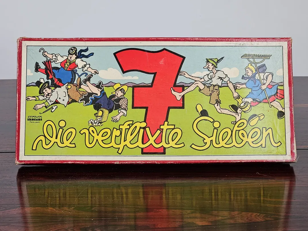 Die Verflixte Sieben  - Vintage Gesellschaftsspiel - STOMOSPIELE - Bild 4
