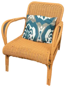 Rattanstuhl - Bild 1