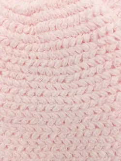 Vintage Baby Strickjacke mit Kapuze, hellrosa - Bild 3