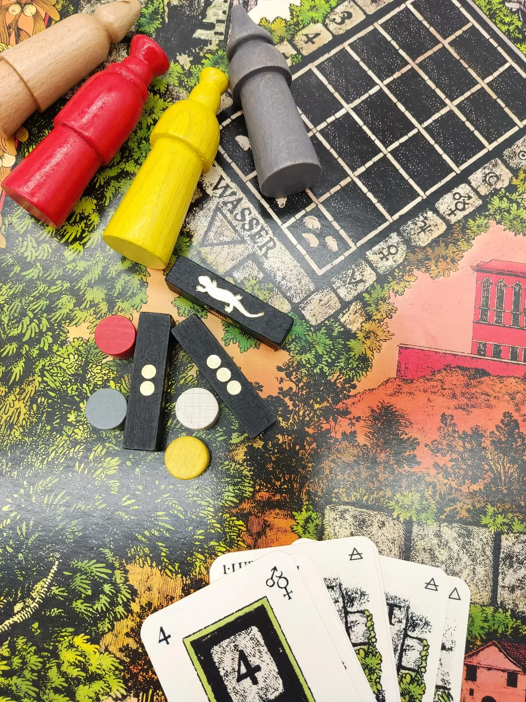Der Feuer Salamander - Gesellschaftsspiel - Noris  – Bild 3