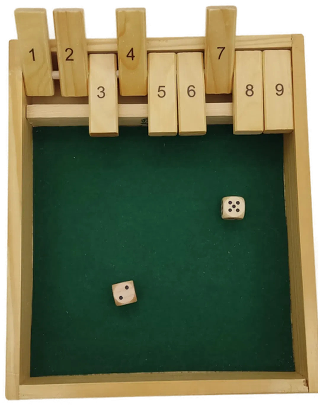 Klipp-Klapp Würfelspiel aus Holz - Bild 4