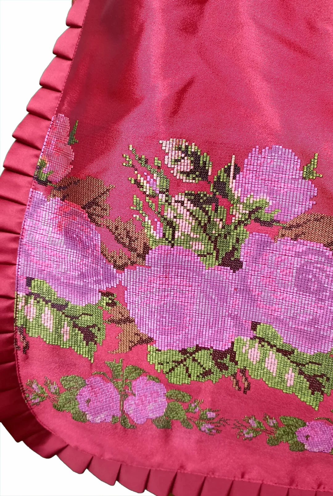 Damendirndl grün/rot Gr. XXS – Bild 4