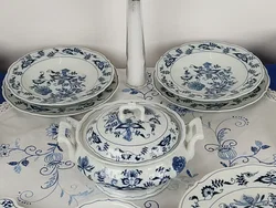 Blue Danube mit Zwiebelmuster Japan Porzellan Essgeschirr-Set 14-tlg. | Festliche Stimmung - Bild 8
