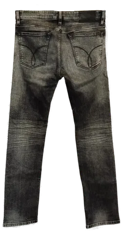 Calvin Klein Herren Slim Straight Jeans grau Gr. W31 L34 - Bild 2