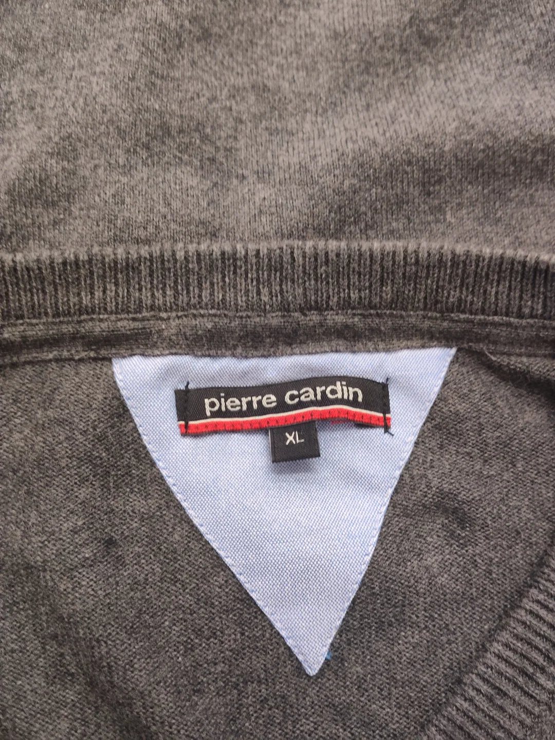 Herrenpullover Pierre Cardin Grau Größe 56 | Zeitloser Klassiker – Bild 4