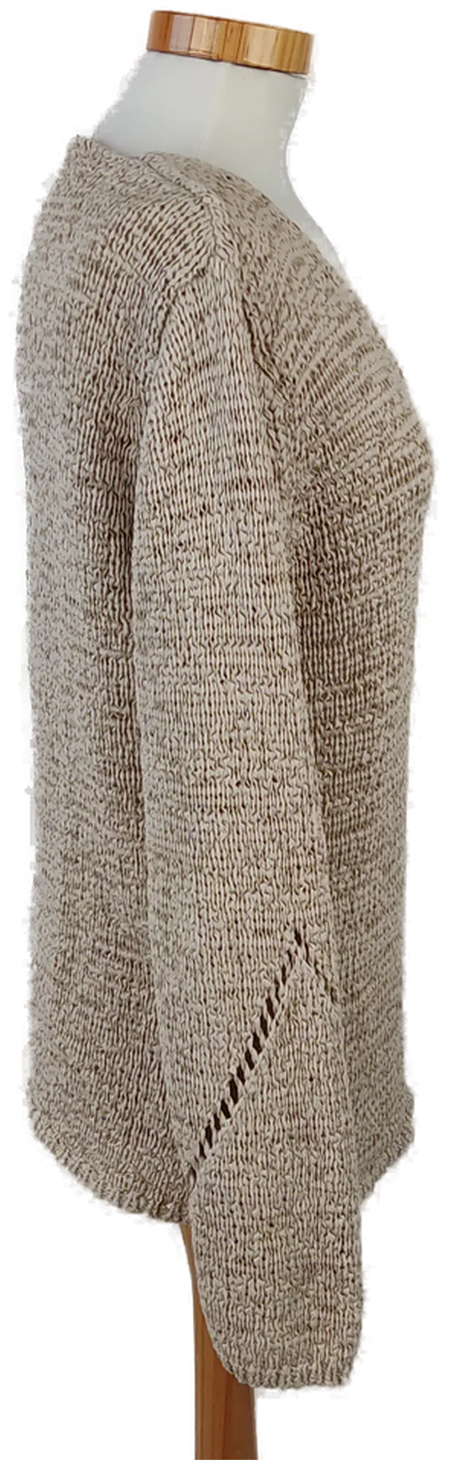 Pepper Corn Damenpullover  beige - Gr. M – Bild 2