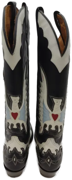 Buffalo Cowboy Damen Stiefel, Echtleder, Größe 39 - Bild 3