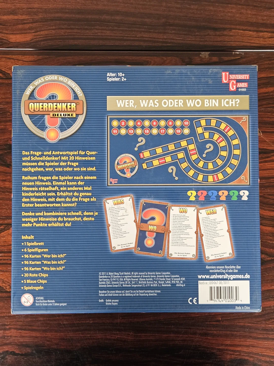 QUERDENKEN DELUXE - Gesellschaftsspiel -  UNIVERSITY GAMES – Bild 4