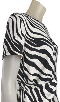 C&A, Sommerkleid Damen, Gr. L, Animal Print - Bild 2