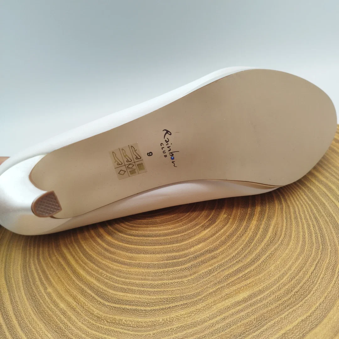 Rainbow Club Brautschuhe – Gr. 42 – Ivory Satin – breite Passform – Bild 7