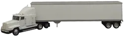 TONKIN Freightliner LKW mit Anhänger Druckguss-Modell in weiß - Bild 1