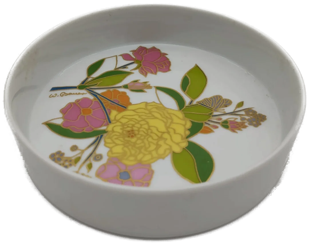 Rosenthal Porzellan Miniatur-Plate-Teller - W. Bauer - D/15 cm - Bild 4