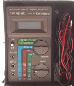Sanpet DA-888 LCD Digital Engine Analyzer – Motortester mit Induktivklemme - Bild 3