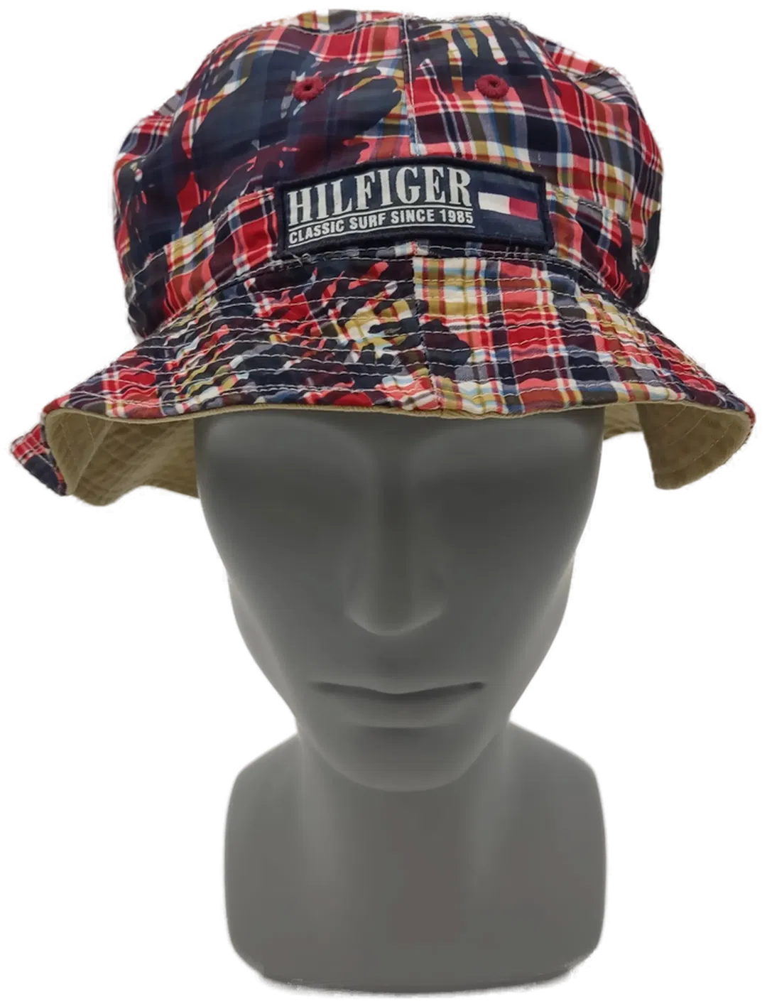 TOMMY HILFIGER Safarihut bunt kariert - Bild 1