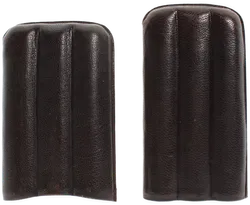 Elegantes Zigarrenetui aus Echtleder für bis zu 3 Zigarren – Dunkelbraun – Vintage-Stil - Bild 2