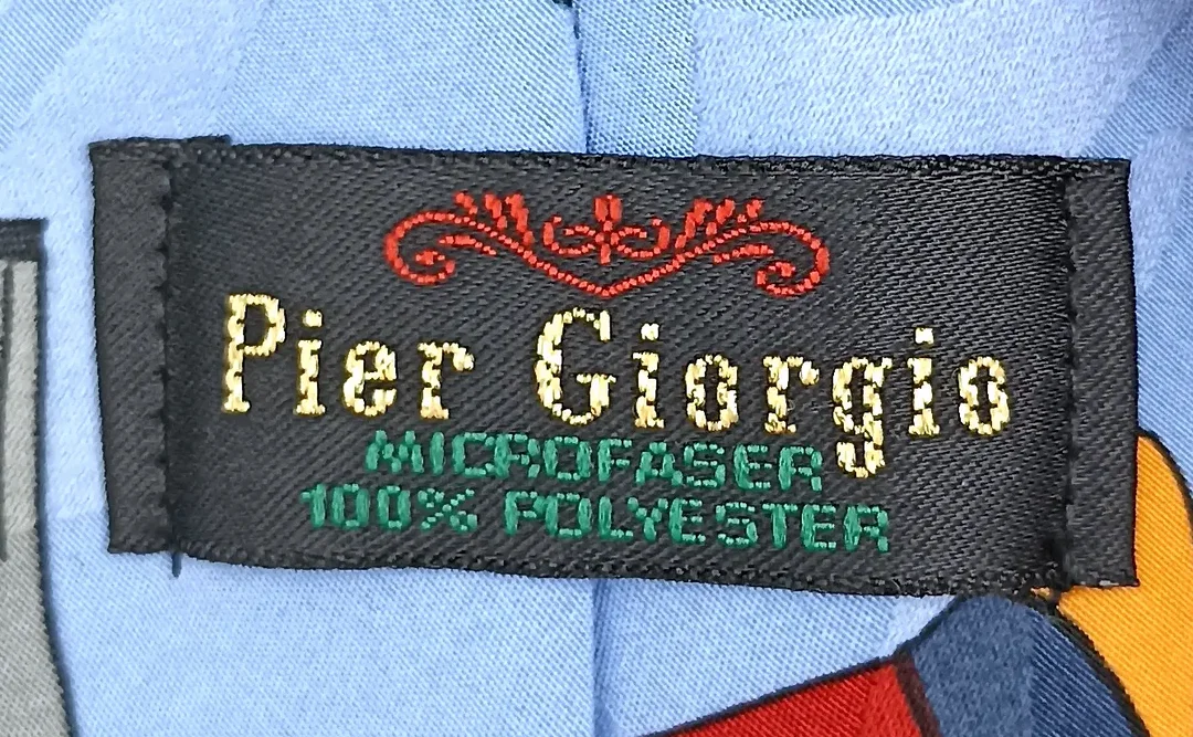 Pier Giorgio Herrenkrawatte gemustert – Bild 3