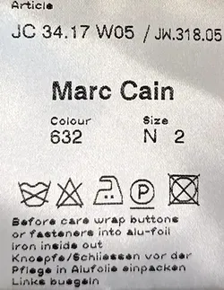 Marc Cain Blazer gemustert Gr. S - Bild 4