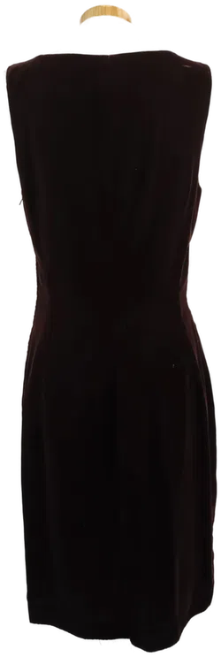 Semidei Damenmidikleid braun- weinrot- 36/S - Bild 2